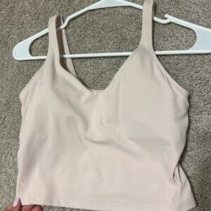Lululemon align tank barely worn very light pink color